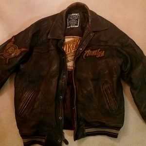 AVIREX 32nd anniversary leather jacket